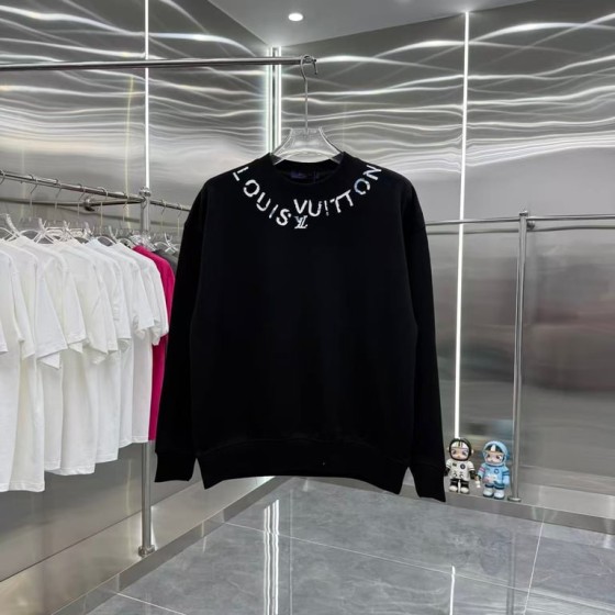 Louis Vuitton 2025 Fall/Winter New Custom Fabric Crew Neck Long Sleeve Sweatshirt